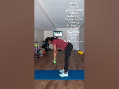 Beginner Workout Day 19 Easy exercises to do at home weightlossbeginnerworkoutseasyhomeexercise