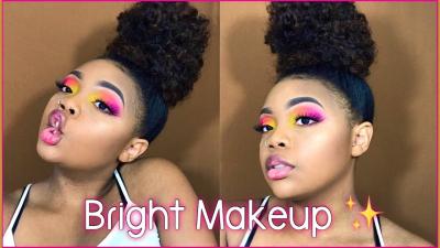 BH Take Me Back To Brazil vs Morphe 35B  Bold Bright Makeup Tutorial