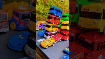 Bus tayo tayo oleng bus oleng tayo the little bus Lightning McQueen McQueen Cars shorts toys