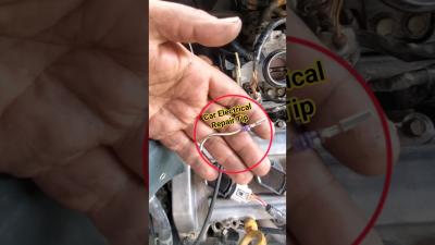 Car Electrical Repair Tips youtube shorts wire