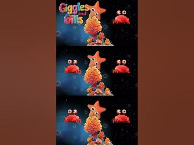 COLORFUL UNDERWATER OCEAN FOR BABY BRAIN DEVELOPMENT BabyLearning BabySensory Shorts Viral