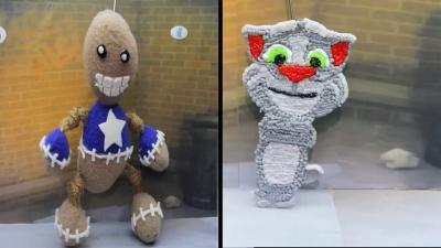 Compilation 3d pen drawing Kick the Buddy Game. DIYgamingkickthebuddy