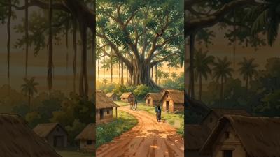 Cozy Old Days Home Cooking  Relaxing Village ASMR Animation Part 1