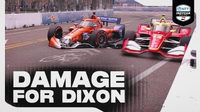 Crash Ends Scott Dixons Practice 1  2026 INDYCAR at St. Pete