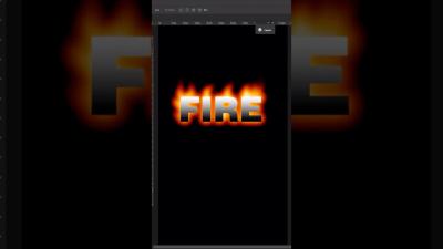 Create Realistic Fire Text in Photoshop  Quick Tutorial 