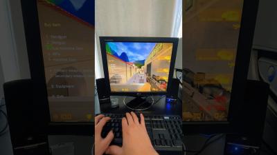 CS 1.6 gameplay on my retro Alienware PC counterstrike cs2 pcsetup alienware