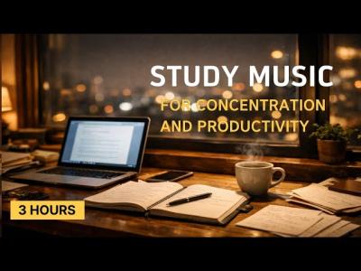 Day 13  Study Music for Concentration and Productivity 3 Hours