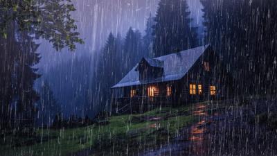 Deep Sleep During the Rainy Night  Rain Sounds For Sleeping  Sleep FAST  Beat Insomnia