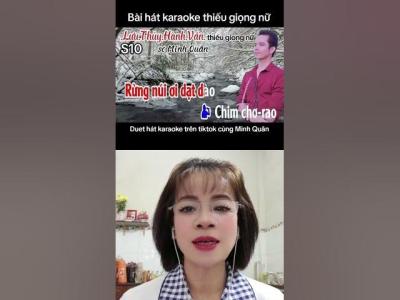 duet karaoke cùng Minh Quân