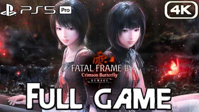 FATAL FRAME 2 REMAKE Gameplay Walkthrough FULL GAME 4K 60FPS No Commentary