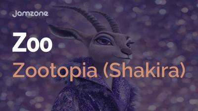 Film  TV Soundtracks Backing Track in D  129 BPM  Zoo  Zootopia Shakira