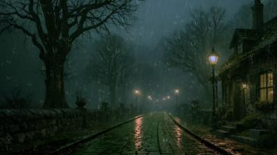 Gentle Rain  Thunder Sounds for Sleeping  Relaxing Rain Ambience for Deep Sleep Fast Tonight ASMR