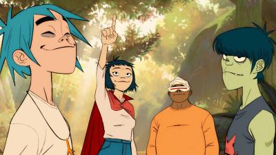 Gorillaz  The Mountain The Moon Cave and The Sad God