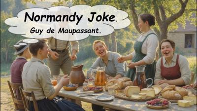 Guy de Maupassant . A Normandy Joke Classic Humorous Story Audiobook. Narrated by Ivan Nazaroff