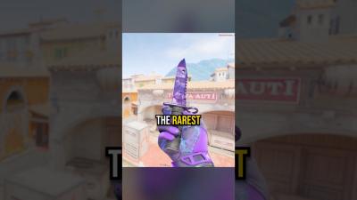 he hit the RAREST cs2 knife trade up