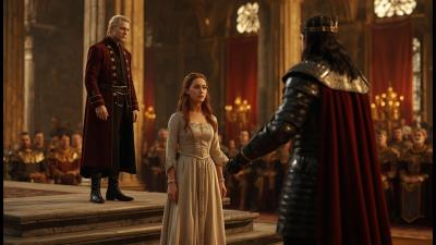 He Rejected Her Before the Court  Then the Rival Alpha King Took Her Hand Before the Entire Kingdom