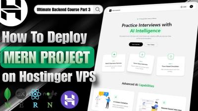 How to Deploy MERN Stack App on VPS Hostinger  StepbyStep Full Guide