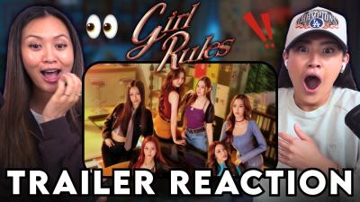 LA TOXICA WERE SAT  Official Trailer REACTION Girl Rules กฎหลก...หามรกเธอ  WLW Married Couple