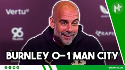 LIVE  Burnley 01 Man City  Pep Guardiola press conference