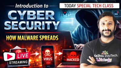  LIVE Cyber Security Basics How Malware Spreads  Kaashiv Infotech Cyber Security