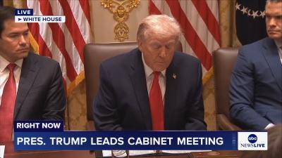 LIVE President Trump leads Cabinet meeting in the White House