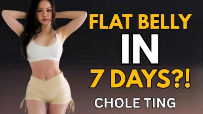 Lose Belly Fat in 7 Days 15 Min Standing Abs Workout  No Jumping No Squats No Lunges Chloe Ting