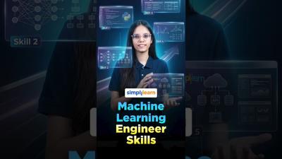 Machine Learning Engineer Skills  How To Become A Machine Learning Engineer  Shorts Simplilearn