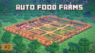 Minecraft Automatic Crop  Food Farms Bedrock  Java  Farmland Part 2