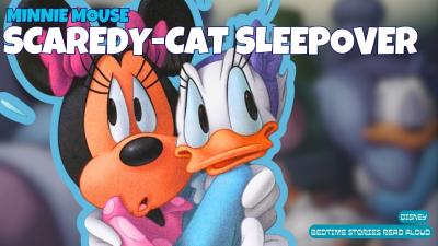 MINNIE MOUSE Scaredy Cat Sleepover from Chaz Stories  Bedtime Stories Read Aloud