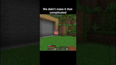 most complicated automatic gate  minecraft