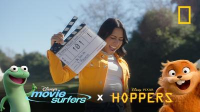 Movie Surfers  Behind the Scenes of Hoppers with MichelleKhare