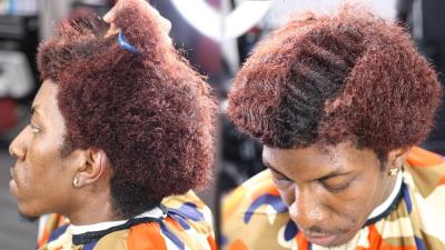 MUST WATCH HAIRCUT TRANFORMATION SIR CRUSES END OF 6 MONTH 360 WAVE WOLF