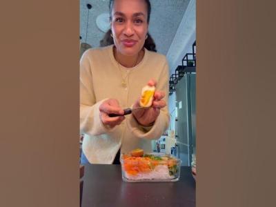 Office Meal Prep Glasnudel Bowl in 10 Min 