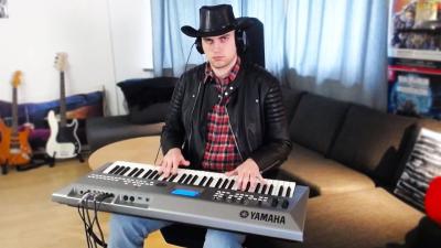 old town road but played on my synth
