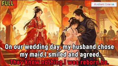 On our wedding day my husband chose my maid.I smiled and agreed.They knew nothing.I was reborn.he..