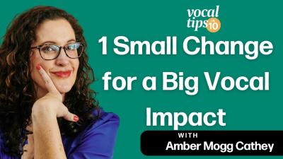 One Small Change for a Big Vocal Impact Stop Overusing Your Voice