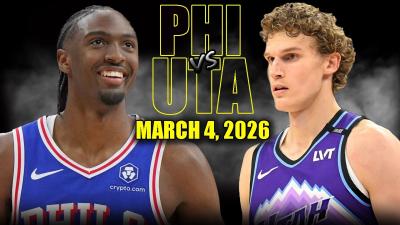 Philadelphia 76ers vs Utah Jazz Full Game Highlights  March 4 2026  NBA Season