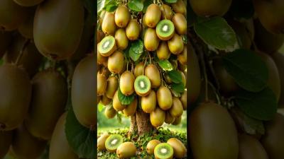 Quick and easy method how to grow to propagate kiwi fruit trees garden farm fruits