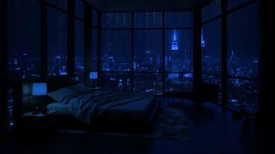 Rainy City Nights ASMR Rain Sounds for Deep Sleep  Relaxation