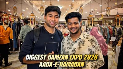 Ramzan biggest shopping expo and food mela 2026  AADAERAMADAN almost 100 Stalls 