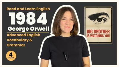 Read  Learn English 1984 George Orwell  Advanced Vocabulary  Grammar Lesson 4