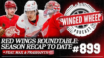 RED WINGS ROUNDTABLE ft. Max Bultman  Prashanth Iyer Winged Wheel Podcast  Feb. 15th 2026