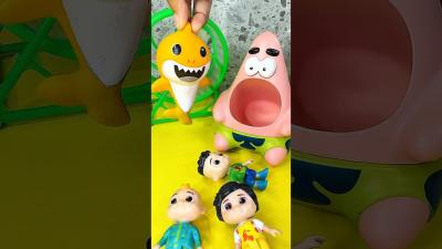 SATISFYING UNBOXING FUNNY TOYS ASMR CUTE SHARK shorts toys babyshark cocomelon