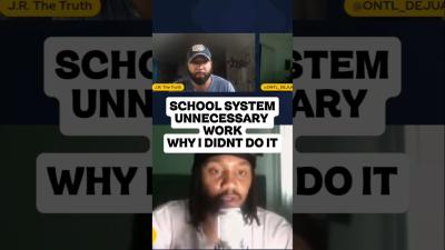 SCHOOL SYSTEM UNNECESSARY WORK motivation inspiration mindset education system work podcast