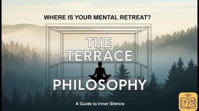Sitting at THE TERRACE PHILOSOPHY  HOW TO LIVE CALMLY in a CHAOTIC World  Audiobook Summary
