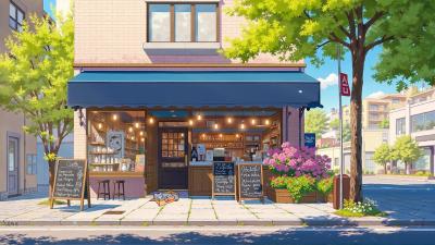 Soft Sunny Café Vibes  Calm Lofi Beats for Relax  Focus Cozy Music to Start Your Day.