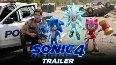 Sonic the Hedgehog 4 2026  Keanu Reeves James Marsden Jim Carrey  Concept Trailer