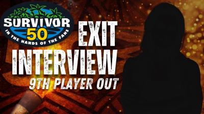 Survivor 50 Exit Interview 9th Player Voted Out