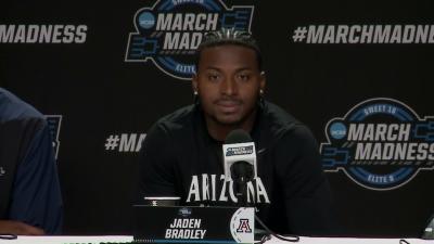 Sweet 16 Open Practice Day Press Conference  DellOrso Bradley Awaka  Arizona Basketball
