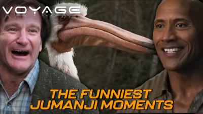 The Funniest Jumanji Moments  Jumanji  Voyage